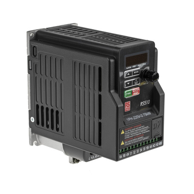 RS PRO Inverter Drive, 0.75 kW, 1 Phase, 230 V ac, 11 A