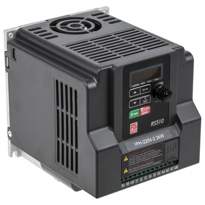 RS PRO Inverter Drive, 2.2 kW, 1 Phase, 230 V ac, 21 A