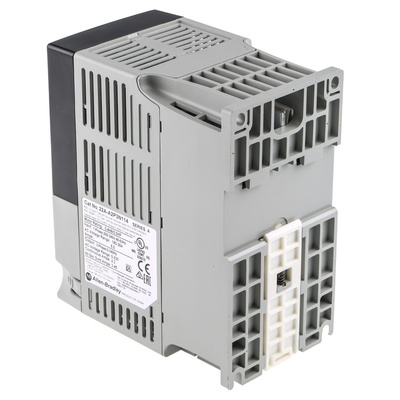 Allen Bradley Inverter Drive, 0.4 kW, 1 Phase, 230 V ac, 2.3 A, PowerFlex 4 Series