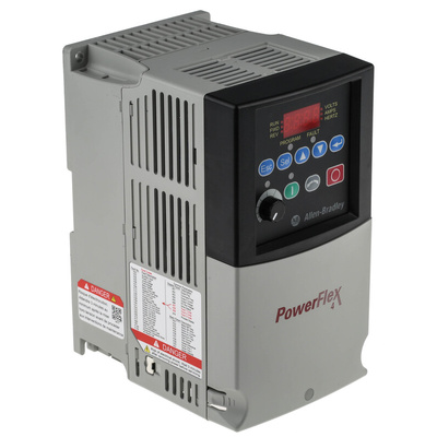 Allen Bradley Inverter Drive, 3.7 kW, 3 Phase, 400 V ac, 8.7 A, PowerFlex 4 Series