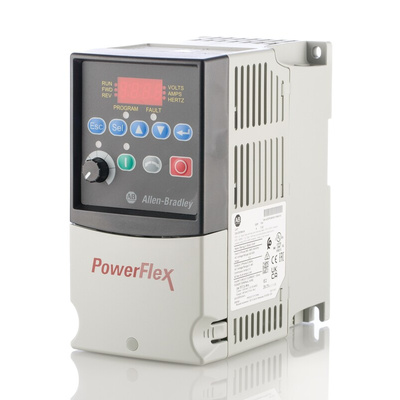Allen Bradley Inverter Drive, 0.75 kW, 3 Phase, 400 V ac, 2.3 A, PowerFlex 40 Series