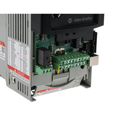 Allen Bradley Inverter Drive, 4 kW, 3 Phase, 400 V ac, 10.5 A, PowerFlex 40 Series