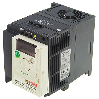 Schneider Electric Variable Speed Drive, 1.5 kW, 1 Phase, 230 V ac, 14.9 A, ATV 12 Series