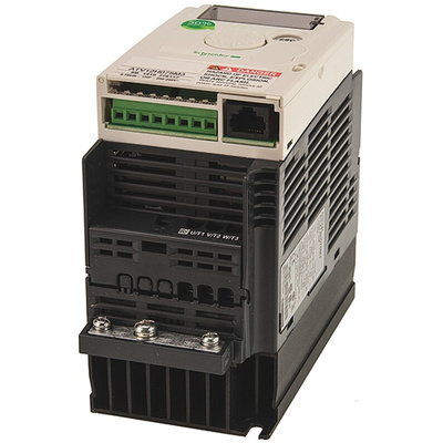 Schneider Electric Inverter Drive, 0.75 kW, 3 Phase, 230 V ac, 5.3 A, ATV 12 Series
