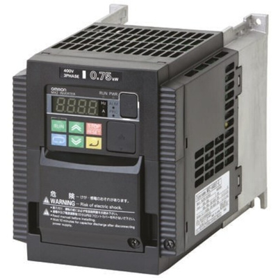 Omron Inverter Drive, 5.5 kW, 3 Phase, 400 V ac, 14.8 A, 3G3MX2 Series