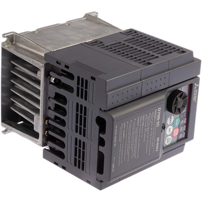 Mitsubishi Inverter Drive, 2.2 kW, 3 Phase, 400 V ac, 5 A, FR-D740 Series