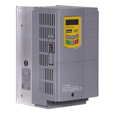 Parker Inverter Drive, 7.5 kW, 3 Phase, 400 V ac, 22.1 A, AC10 Series