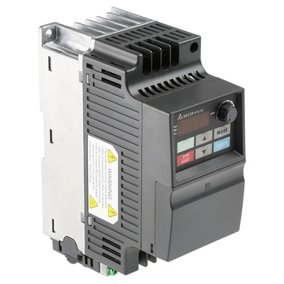 Delta Electronics Inverter Drive, 1.5 kW, 3 Phase, 400 V ac, 4.3 A, VFD-EL Series