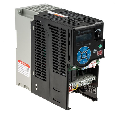 Allen Bradley Inverter Drive, 1.5 kW, 3 Phase, 400 V ac, 4 A, PowerFlex 525 Series