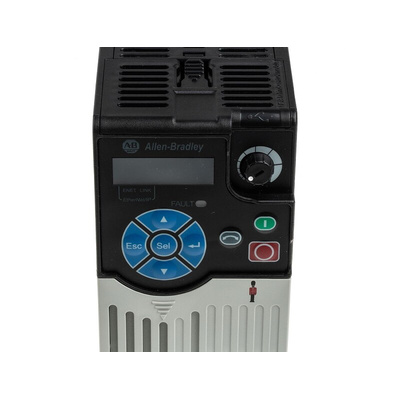 Allen Bradley Inverter Drive, 1.5 kW, 3 Phase, 400 V ac, 4 A, PowerFlex 525 Series