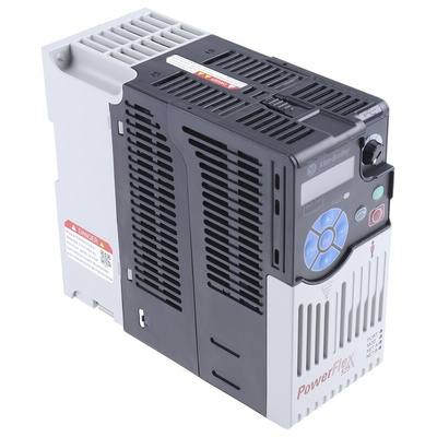 Allen Bradley Inverter Drive, 2.2 kW, 3 Phase, 480 V ac, 6 A, PowerFlex 525 Series