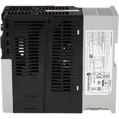 Allen Bradley Inverter Drive, 2.2 kW, 3 Phase, 480 V ac, 6 A, PowerFlex 525 Series
