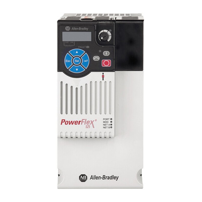 Allen Bradley Inverter Drive, 5.5 kW, 3 Phase, 400 V ac, 13 A, PowerFlex 525 Series