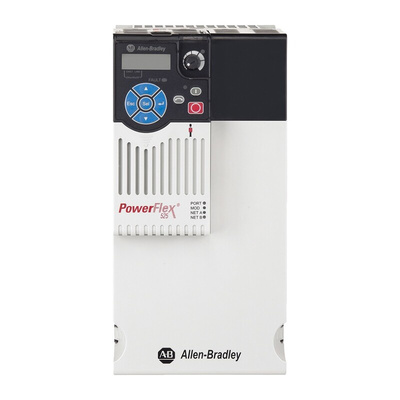 Allen Bradley Inverter Drive, 11 kW, 3 Phase, 400 V ac, 24 A, PowerFlex 525 Series