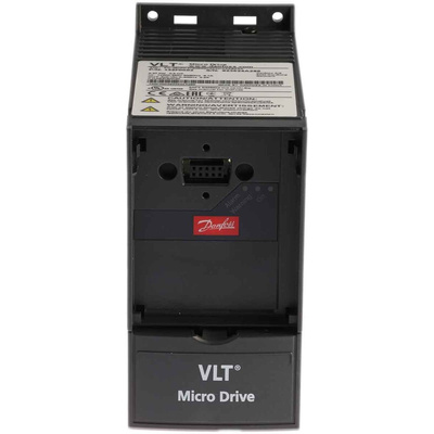 Danfoss Inverter Drive, 0.37 kW, 1 Phase, 230 V ac, 2.2 A, VLT FC51 Series