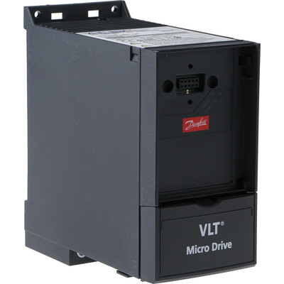 Danfoss Inverter Drive, 0.75 kW, 1 Phase, 230 V ac, 4.2 A, VLT FC51 Series