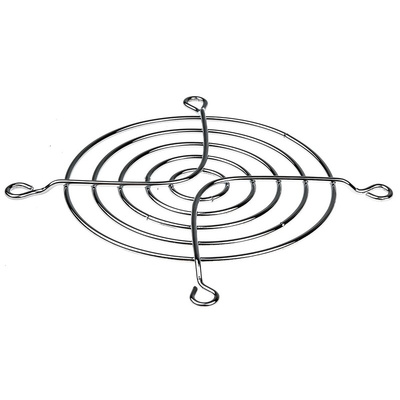 ebm-papst LZ22K Series Steel Finger Guard for 80mm Fans, 71.5mm Hole Spacing, 77 x 77mm