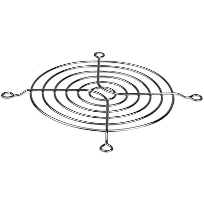 ebm-papst LZ23K Series Steel Finger Guard for 92mm Fans, 82.5mm Hole Spacing
