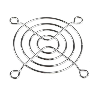 ebm-papst LZ28CP Series Steel Finger Guard for 60mm Fans, 50mm Hole Spacing, 53.2 x 53.2mm