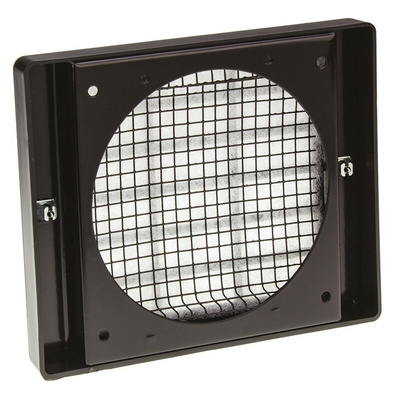 ebm-papst Fan Filter for 119mm Fans, PC, Synthetic Fibre Filter, Steel Frame, 162 x 136mm