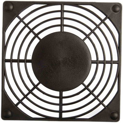 ebm-papst Plastic Finger Guard for 92mm Fans, 82.5mm Hole Spacing, 92 x 92mm