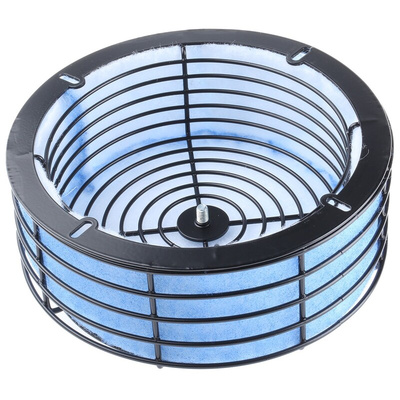 ebm-papst Fan Filter for 140 mm, 146 mm, 160 mm Fans, Viledon Filter, Steel Frame