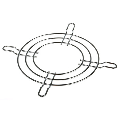 ebm-papst LZ22N Series Steel Finger Guard for 80mm Fans, 105.5mm Hole Spacing