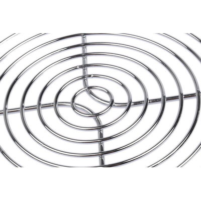 ebm-papst LZ30K Series Plated Steel Finger Guard for 120mm Fans, 104.8mm Hole Spacing, 104.8 x 104.8mm