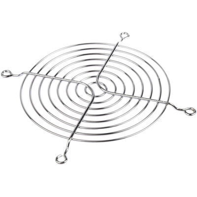 ebm-papst LZ30K Series Plated Steel Finger Guard for 120mm Fans, 104.8mm Hole Spacing, 104.8 x 104.8mm