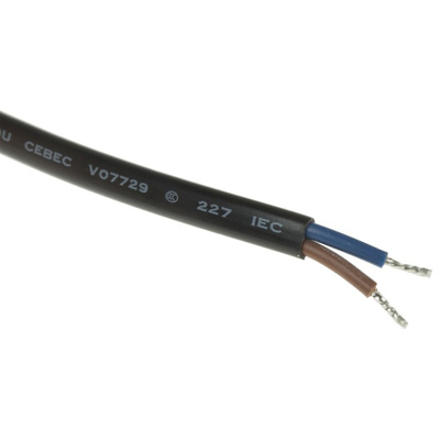 Fan Lead Power, 610mm, for use with AC Compacts with pin 2.8 / 3.0 x 0.5 mm