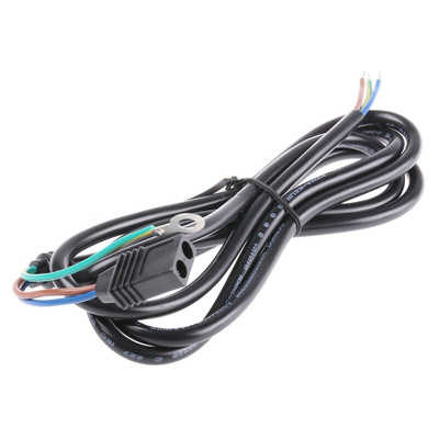 Power Cable Assembly Power, 1500mm, for use with AC Compacts with pin 2.8 / 3.0 x 0.5 mm