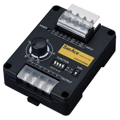 Sanyo Denki Fan Speed Controller for Use with Fans, 7 → 60 V dc, 5 Speeds