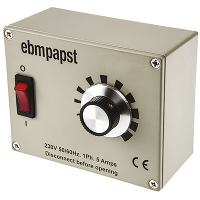 ebm-papst REE Series Fan Speed Controller, 230 V ac, 10A Max, Variable