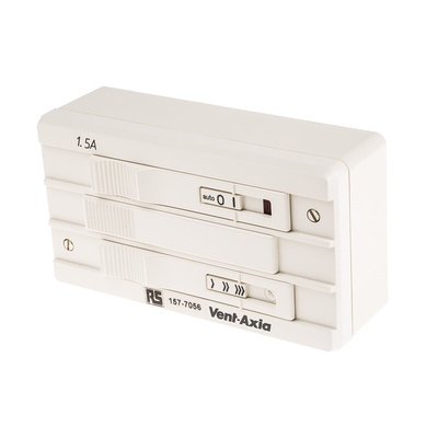 Vent-Axia Fan Speed Controller for Use with Vent-Axia ACM Fans, 230 V ac, 1.5A Max, Infinitely Variable