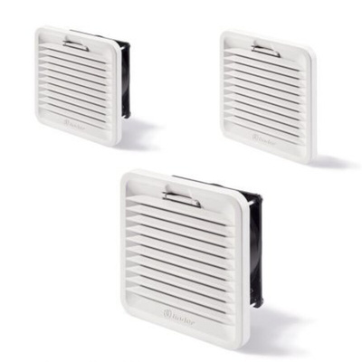 Finder 7F Series Fan Filter for 92 x 92mm Fans, Synthetic Fibre Filter, Plastic Frame, 120 x 120mm