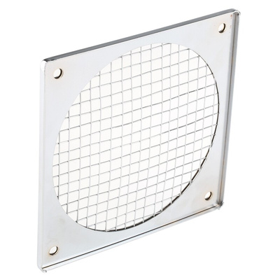 ebm-papst Fan Filter for 119mm Fans, Steel Filter, Steel Frame, 124 x 124mm