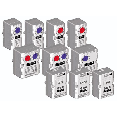 Schneider Electric ClimaSys NSY Series Fan Speed Controller for Use with Fans, 250 V, 15A Max, Variable
