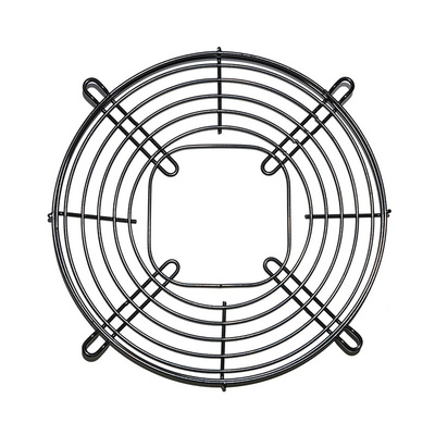 RS PRO Steel Finger Guard for 254mm Fans, 250mm Hole Spacing, 300 x 17mm