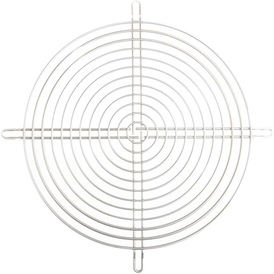 ebm-papst Steel Plastic Coated Finger Guard for 200mm Fans, 240mm Hole Spacing, 240 x 240mm