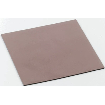 Bergquist Self-Adhesive Thermal Interface Sheet, 0.08in Thick, 2.7W/m·K, Gap Pad 2500, 100 x 100mm