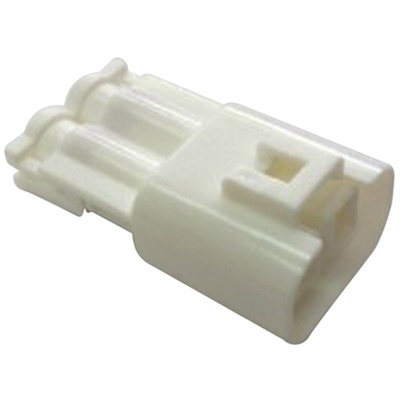JST, MWP Male Connector Housing, 7mm Pitch, 2 Way, 1 Row