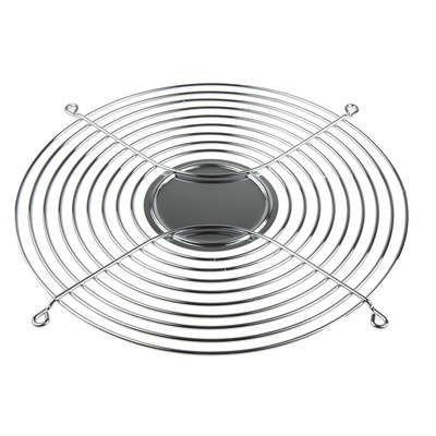 RS PRO Steel Finger Guard for 254mm Fans, 174mm Hole Spacing, 222.3 x 222.3mm