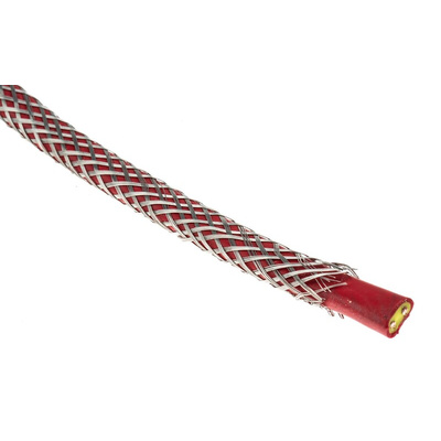 RS PRO Constant Wattage, Parallel Circuit Trace Heating Cable, 15W/m, 240V ac, -60 → +200 °C, 100m