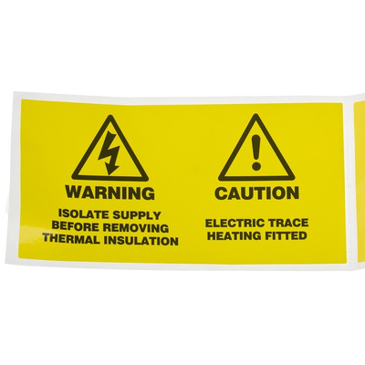 RS PRO Self Regulating Trace Heating Kit, 30W/m, 240V ac, Maximum of +80 (Un-Energised) °C, 20m