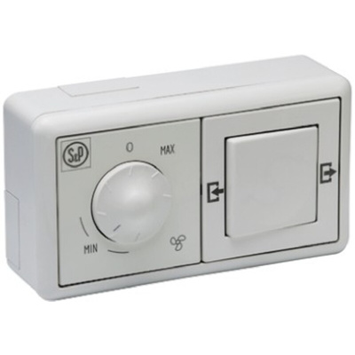 Soler&Palau Fan Speed Controller for Use with HV-230 AE Fans, HV-300 AE Fans, HVE-230 AE Fans, 220 → 240 V, 1A