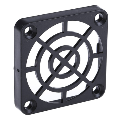 RS PRO PBT Finger Guard for 40mm Fans, 32mm Hole Spacing, 40 x 40mm