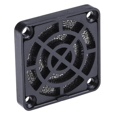 RS PRO Fan Filter for 40mm Fans, PUR Filter, ABS Frame, 40 x 40mm