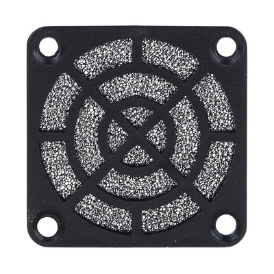 RS PRO Fan Filter for 40mm Fans, PUR Filter, ABS Frame, 40 x 40mm
