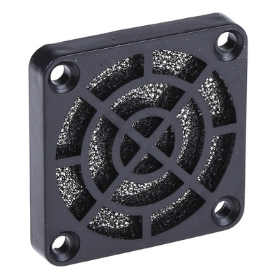 RS PRO Fan Filter for 40mm Fans, PUR Filter, ABS Frame, 40 x 40mm