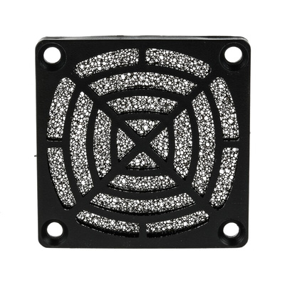 RS PRO Fan Filter for 60mm Fans, PUR Filter, ABS Frame, 60 x 60mm